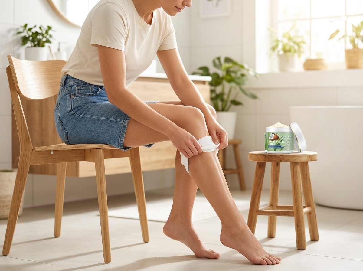 Wipe-Off Hair Removal Cream — Coconut Oil